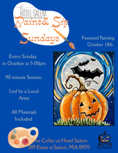 Load image into Gallery viewer, Paint& Sip Sundays at Hotel Salem