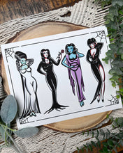 Load image into Gallery viewer, Mistresses Pinup Flash Print
