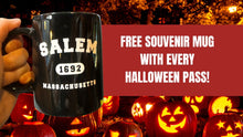 Load image into Gallery viewer, Halloween Pass - Discounted Admission to all 5 attractions in the Haunted Neighborhood
