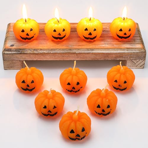 Pumpkin candles