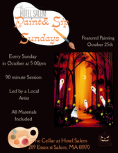 Load image into Gallery viewer, Paint&amp; Sip Sundays at Hotel Salem
