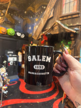 Load image into Gallery viewer, White and Black Mug Salem MA
