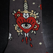 Load image into Gallery viewer, Love Hurts Crew Socks
