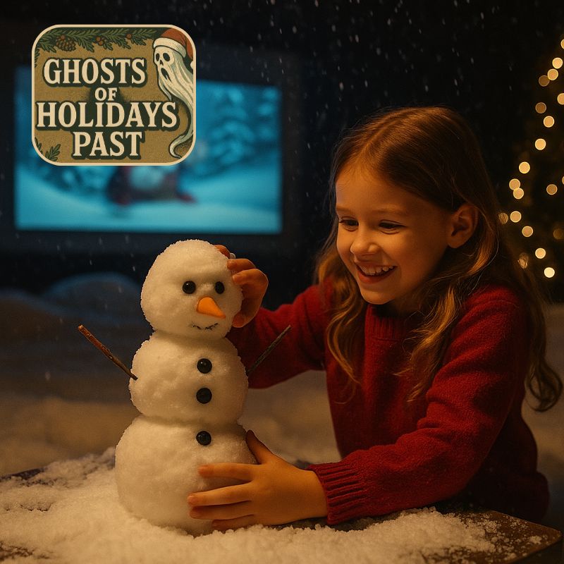 Build-a-Snowman in the Snow Room