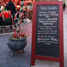 Load image into Gallery viewer, Ghosts of Holidays Past at Salem Haunted Neighborhood
