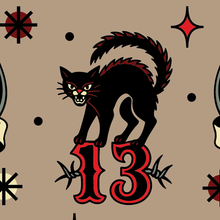 Load image into Gallery viewer, Superstitious Ink Crew Socks
