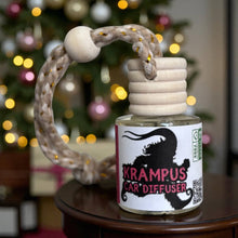 Load image into Gallery viewer, Krampus Car Diffuser | Forest &amp; Dragon’s Blood Scent
