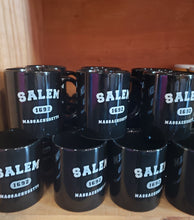 Load image into Gallery viewer, White and Black Mug Salem MA
